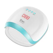 Лампы для ногтей светодиодные фототерапевтические машины сушилки лаки для ногтей клеевые лампы Star4 72 Вт умные датчики безболезненный режим быстрая сушка