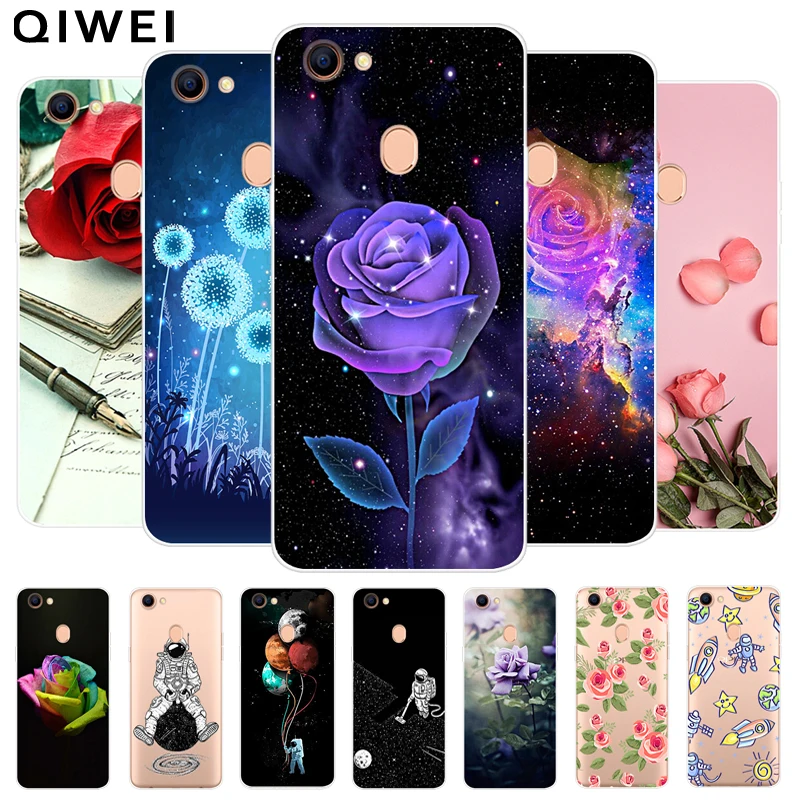 Для OPPO F5 чехол 6 0 ''прозрачные цветы Кактус Мягкий ТПУ для телефона s Youth F 5