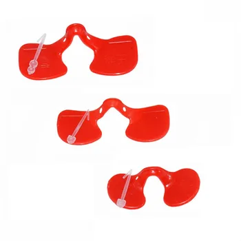 

50 pcs poultry band bolt chicken glasses Chicken management device Pigeon Quail goggles Anti-pecking glasses Chicken supplies