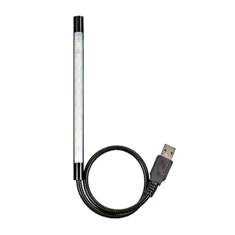 

Flexible USB 10 LED Neck Light Lamp For Keyboard Reading Notebook Laptop PC Mac
