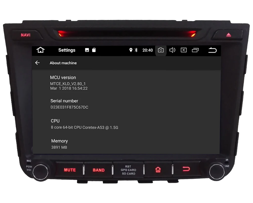 Sale KLYDE 8" Octa Core PX5 4G WIFI Android 8.0 4GB RAM 32GB ROM Car DVD Player Radio GPS Navigation For Hyundai IX25 Creta 2014-2017 4