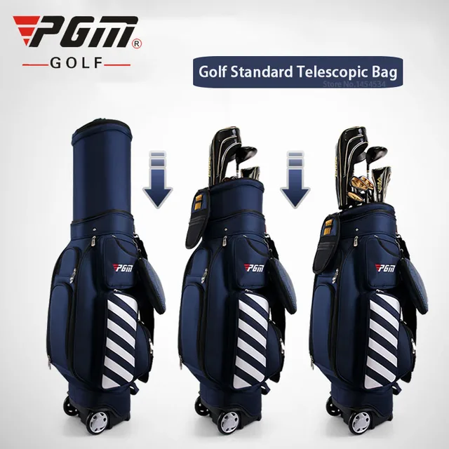 Pgm New Golf Bag Standard Telescopic Wheel 125cmtravel Play Pgm New Golf Bag Standard Telescopic Wheel 125cmtravel Play Multifunctional Air Aviation Thermostatic With