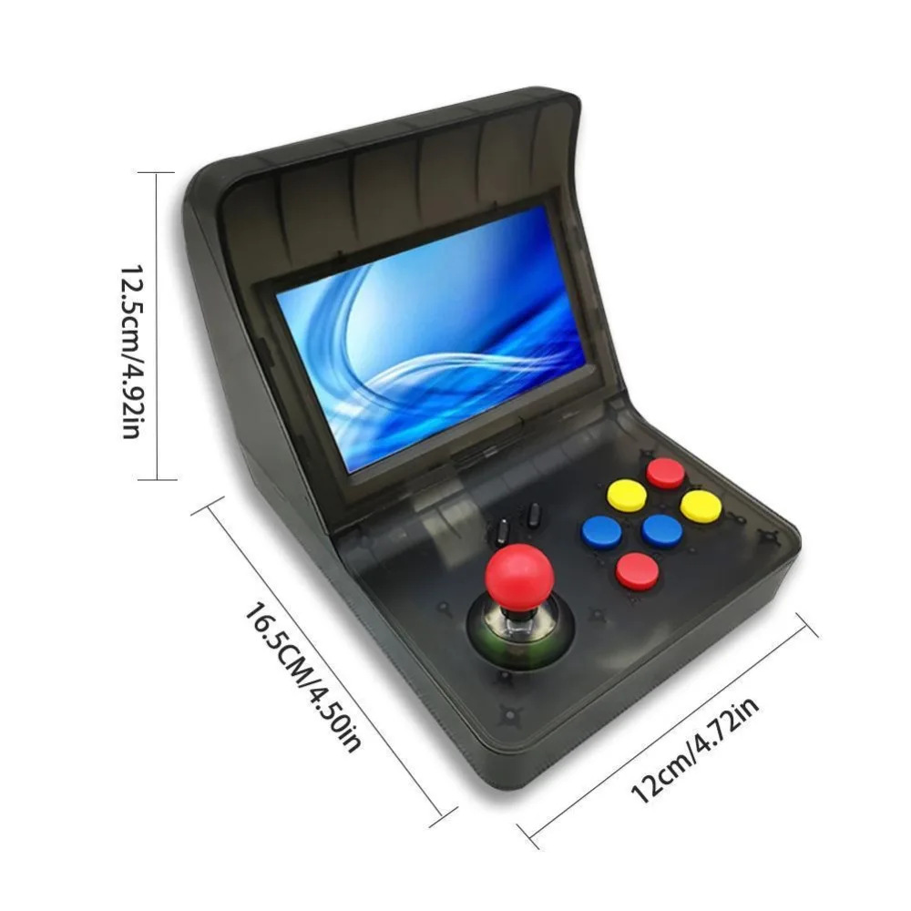 Портативная ретро мини портативная игровая консоль 4,3 дюймов 64 бит 3000 видеоигры Классическая семейная игровая консоль подарок ретро аркадная