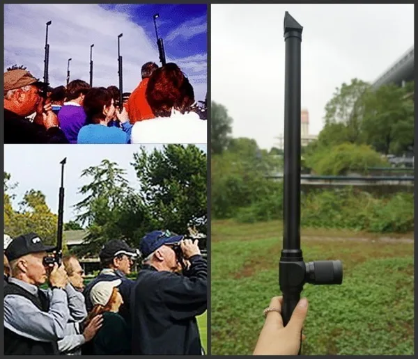 

Hot Sell Tactical Military Long eye 5X Periscope Kleptoscope Omniscope RifleScope for Tactical Hunting Shooting
