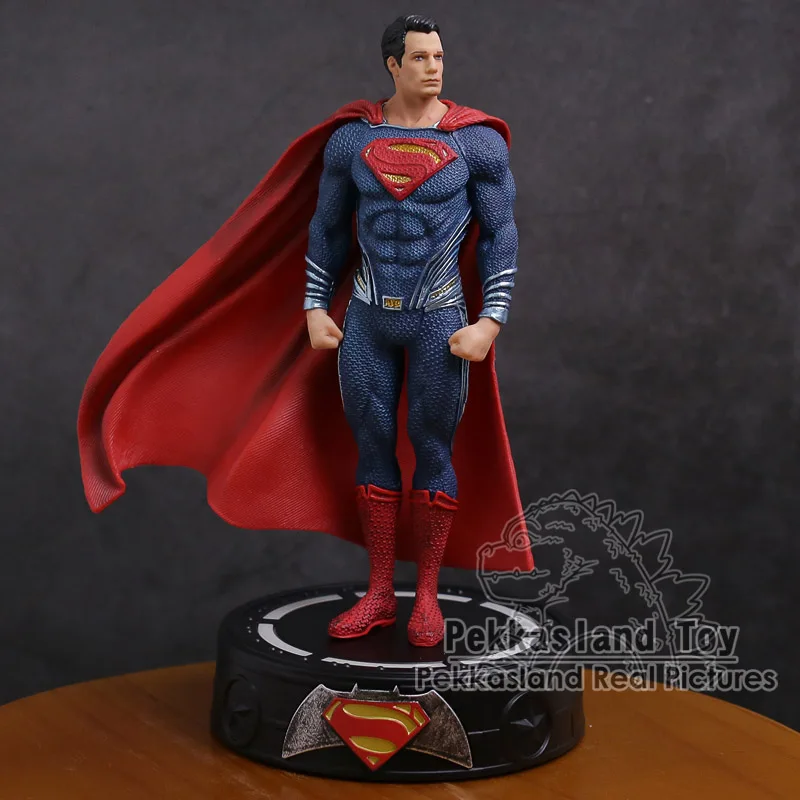 DC COMICS Супер герой Бэтмен/Чудо-Женщина/Супермен статуя с светодиодный светильник ПВХ фигурка Коллекционная модель игрушки