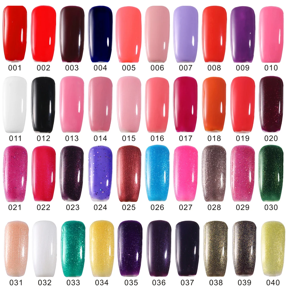 CNHIDS 10 unids/lote uñas de Gel polaco LED UV brillante colorido 132 colores 7,5 ml de larga duración Ssoak de barniz juego de Arte de manicura barato