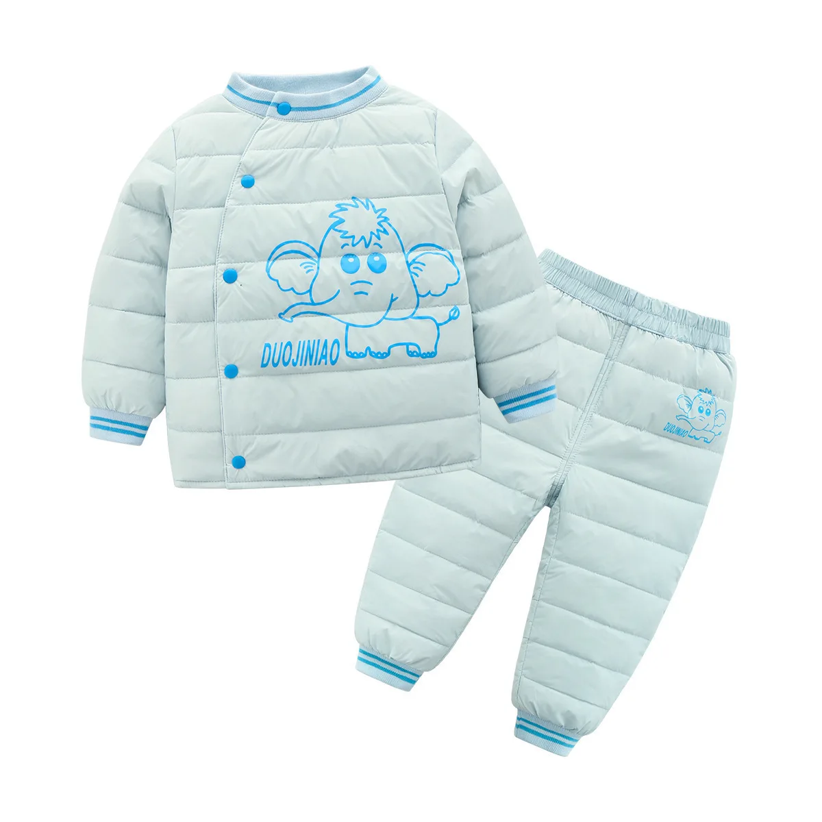 

Fashion Children Girls Sports Tracksuits Tops+pants 2pcsCotton Thick Warm Outfits Suits Kids Winter Clothing Sets For 2-6Y