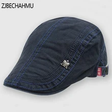 Весенняя мода Винтаж твердое Письмо хлопка берет, Шапки для Для мужчин Для женщин осень козырьки Snapback шапки совершенно Аксессуары для одежды