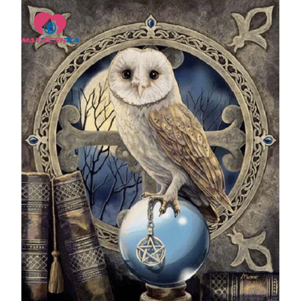 diamond painting cartoon owl Pictures of rhinestones Cross Stitch Sets Mosaic diamond full compilation 5d rhinestone art Craft