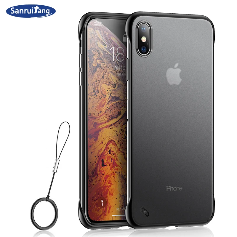Безрамный чехол для iPhone Xr 8 7 6s Plus прозрачный силиконовый xs max 5 5se роскошные