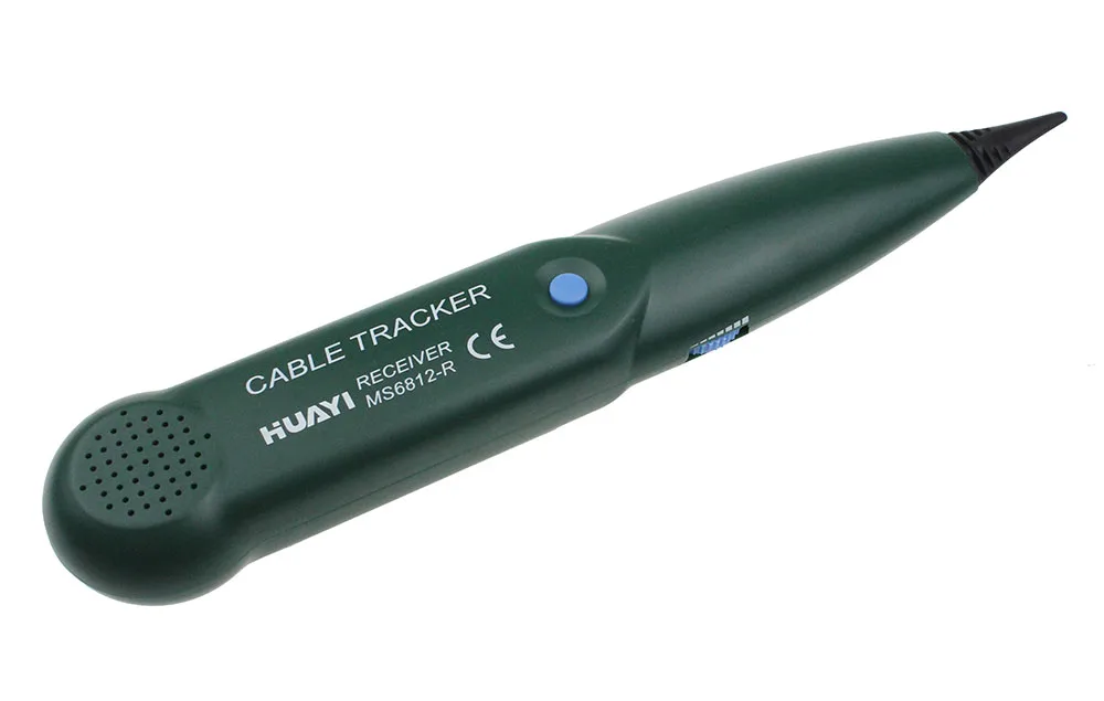 Skup Nowy HUAYI MS6812 tester kabli do UTP STP Cat5 Cat5E Cat6 Cat6E RJ45 sieci LAN RJ11 wykrywacz kabli telefonicznych zdiagnozować dźwięk
