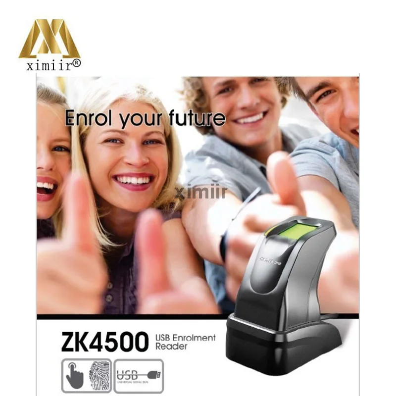 Биометрический usb считыватель отпечатков пальцев сенсор сканер ZKT ZK4500 компьютер