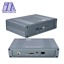 HEVC H.265/H.264 4 K HDMI к IP аудио видео кодировщик трансляция IPTV Поддержка видео Запись с помощью tf-карты