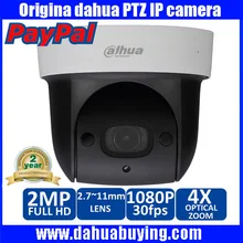 Original english dahua SD29204S-GN 1080p 2mp IR 30M nightvision Micro SD memory 4x network ptz mini dome camera DH-SD29204S-GN