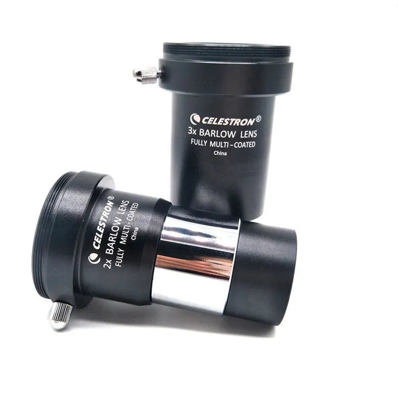 Celestron 1,2" 2x 3x линза Барлоу полностью с многослойным металлическим покрытием M42x0.75 резьба астрономический Монокуляр бинокль телескоп окуляр