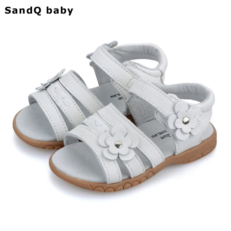 Kids Sandals 2018 Summer Genuine Leather Children Sandals for Girls ...