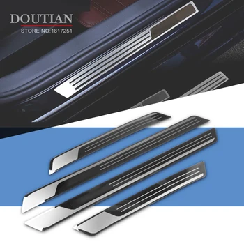 

For VW PASSAT B7 Sedan door sill car styling covers strip welcome pedal Trim auto accessories