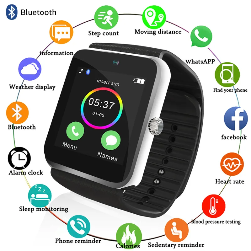 gt08 smart watch sim card