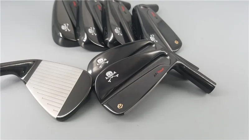 

AF-Tour MB Black Skull Golf Irons Golf Iron Clubs 4-9.P 7pcs Steel Graphite Shaft with Headcover