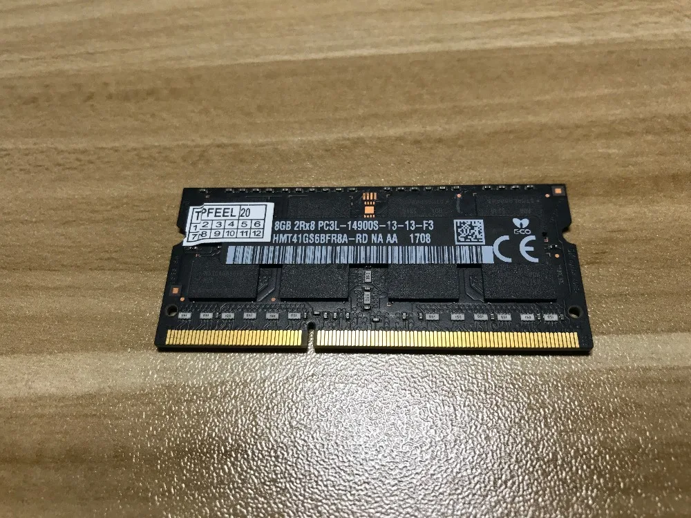 Tpfeel 8 Гб 1866/1867 МГц PC3L-14900S Оперативная память DDR3 204Pin SO-DIMM памяти Комплект обновления на позднюю iMac 2" retina 5K модели и ПК