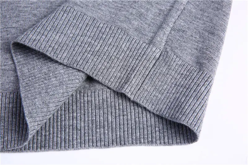 Кашемировый шерстяной свитер Для мужчин брендовая одежда Весна 2019 мода осень зимнее, зауженное теплый свитер джемпер с круглым вырезом