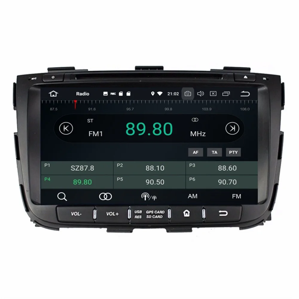 Best 8" Android 8.0 Car Stereo Radio DVD GPS Multimedia Navigation for Kia Sorento 2013 2014 4GB RAM Bluetooth WIFI Mirror-link 5