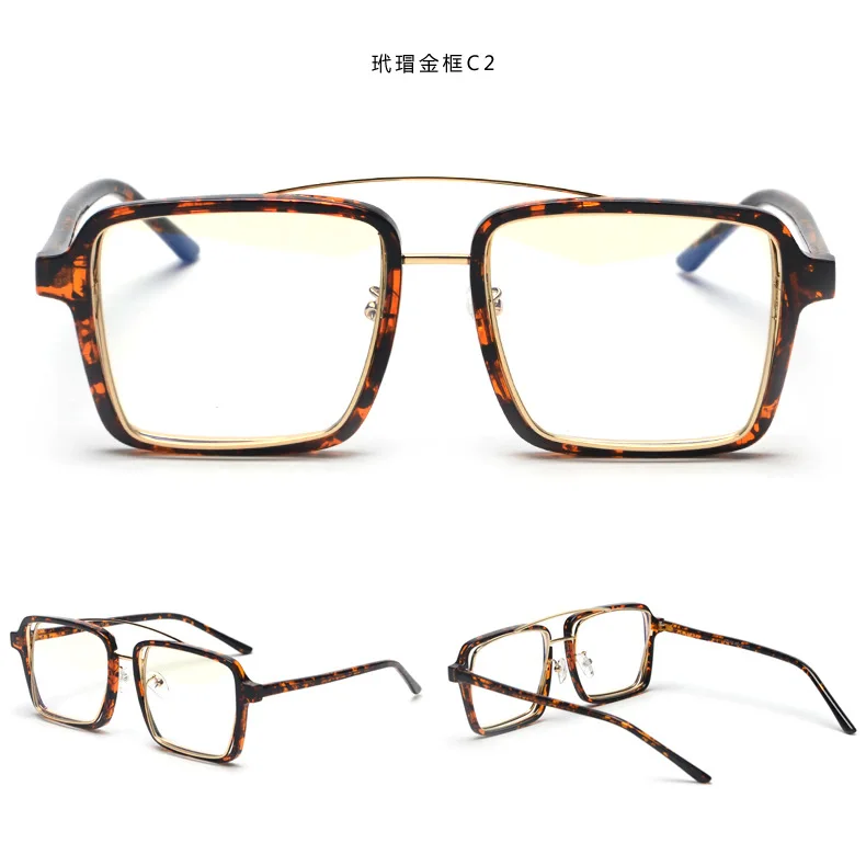 JackJad, модные, крутые, уникальные, квадратные, стильные, простые очки, фирменный дизайн, металлическая оправа, оправа для очков, оправа для очков, Oculos De Grau S31076