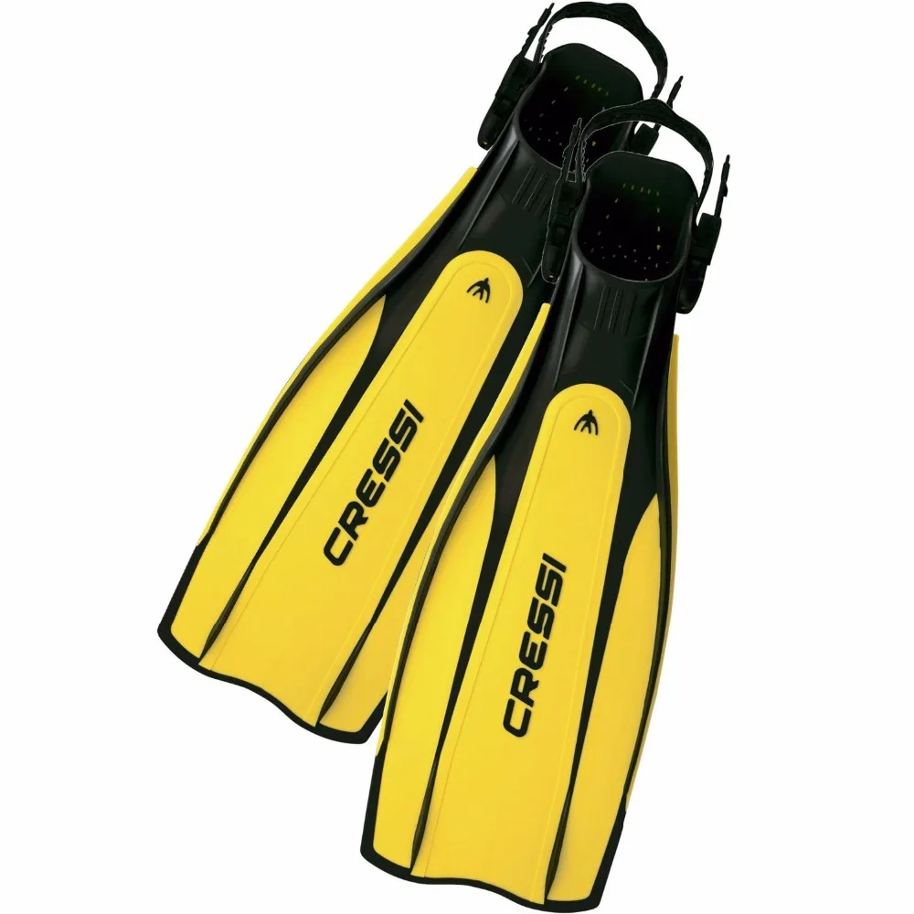 Cressi Pro Light Diving Fins Open Heel Long Blade Scuba Diving Fin for