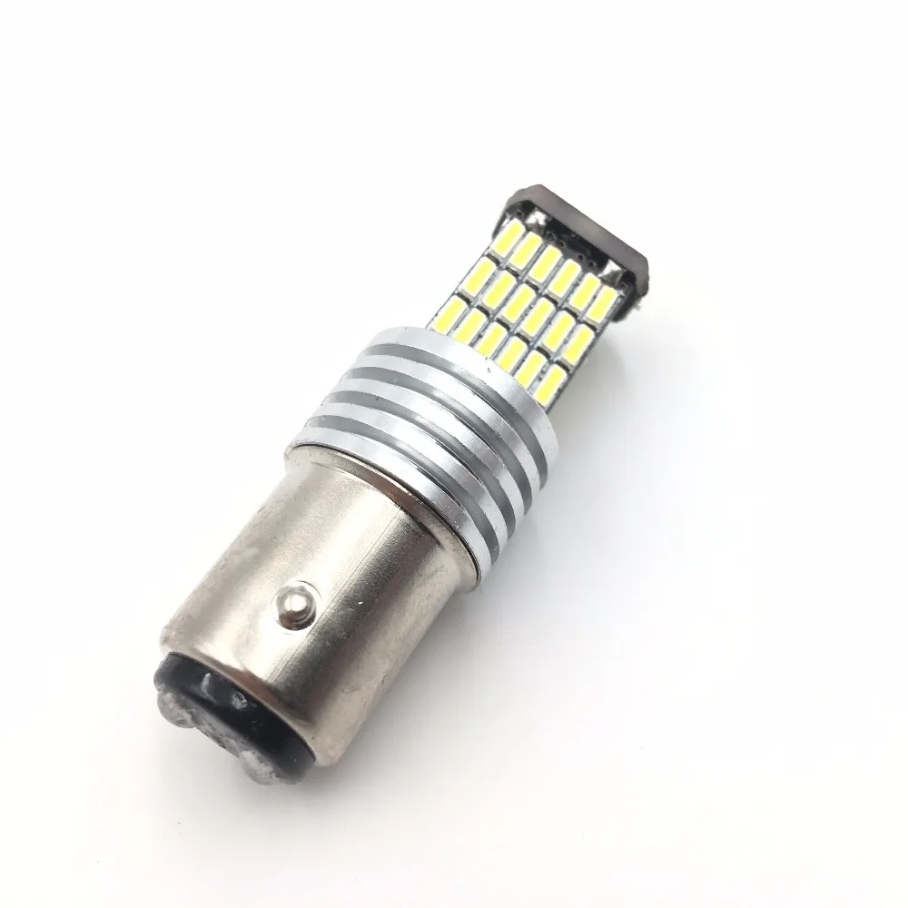 1157 BAY15D P21/5W светодиодный светильник 45 SMD 4014 Автомобильный задний стоп