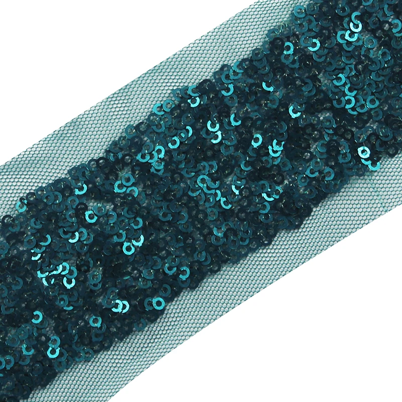 sequin lace trim