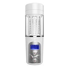 Sex Toys for Men Electric Rotating Male Masturbator Sex Moan Interaction Cunt Sex Machine LCD Display Lasting Training Vagina