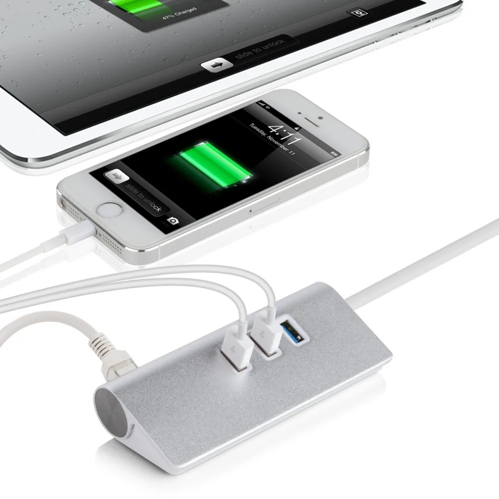 USB 3 0 to Gigabit Ethernet LAN Wired Network Adapter for Windows Mac Chromebook Linux and