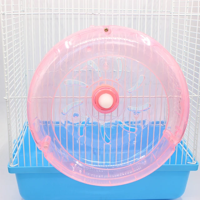 Jaula Hamster Wheel Toy Hedgehog Guinea Pig Running Sports Wheel Fixed 19CM Rat Running Wheel Toys Pet Accessories Supplies Ball 5