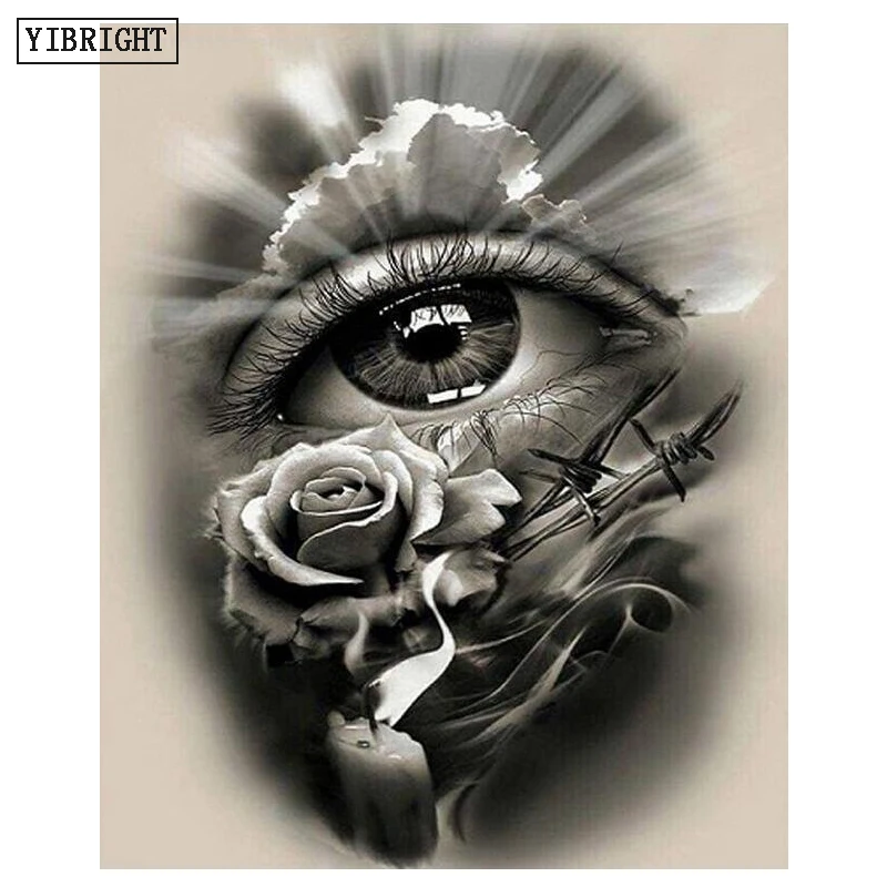 Full-Square-Diamonds-5D-Diy-Diamond-Painting-Abstract-Roses-Eyes-Cross-Stitch-Wall-Sticker-Rhinestone-Embroidery