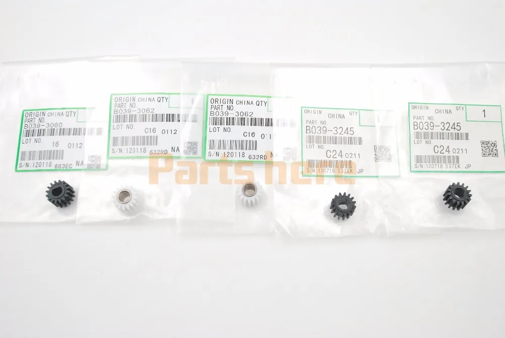 Оригинальный B039 3062 3060 Комплект Шестерни разработчика для Ricoh Aficio 1015 1018 2015 2018 3025 3030