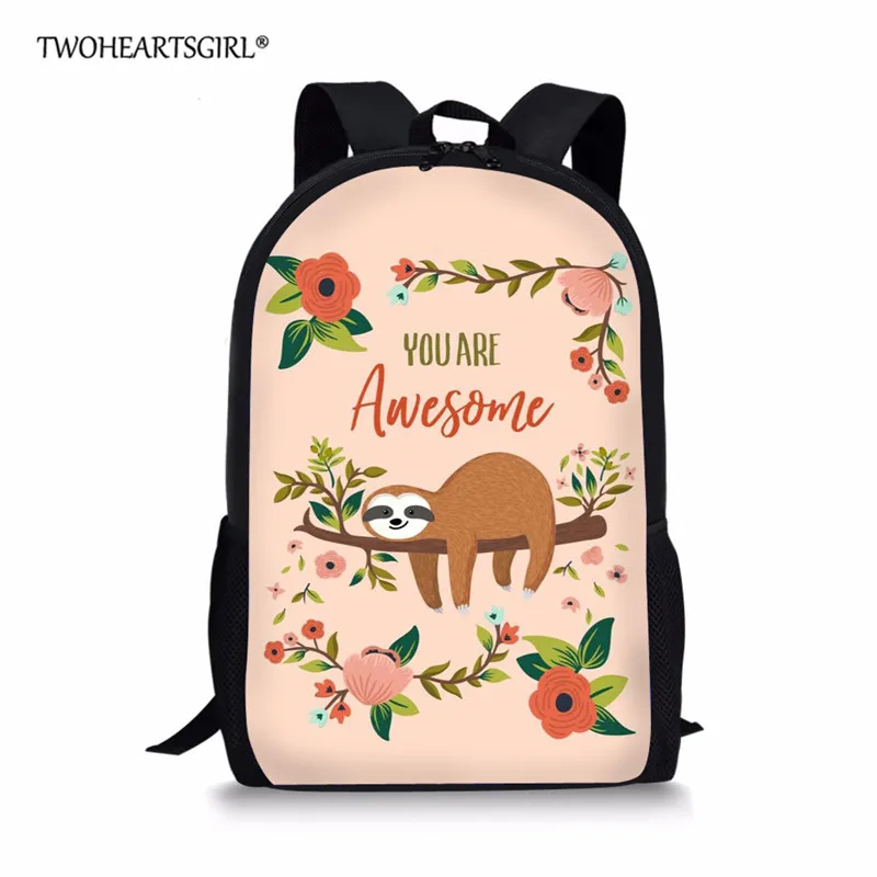 Twoheartsgirl 3 шт./компл. детские школьные рюкзаки для девочек милый ленивый наплечный Рюкзак Студенческая сумка для книг Подростковая сумка - Цвет: L2350C