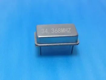 

100% New and original 34.368MHZ Rectangular active crystal oscillator