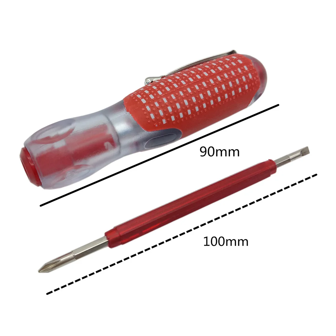 Многофункциональная отвертка, тестовый карандаш, Электрический тестовый тест er, крепкий Красный Прочный изоляционный электрик, домашний тестовый карандаш 100-500 в
