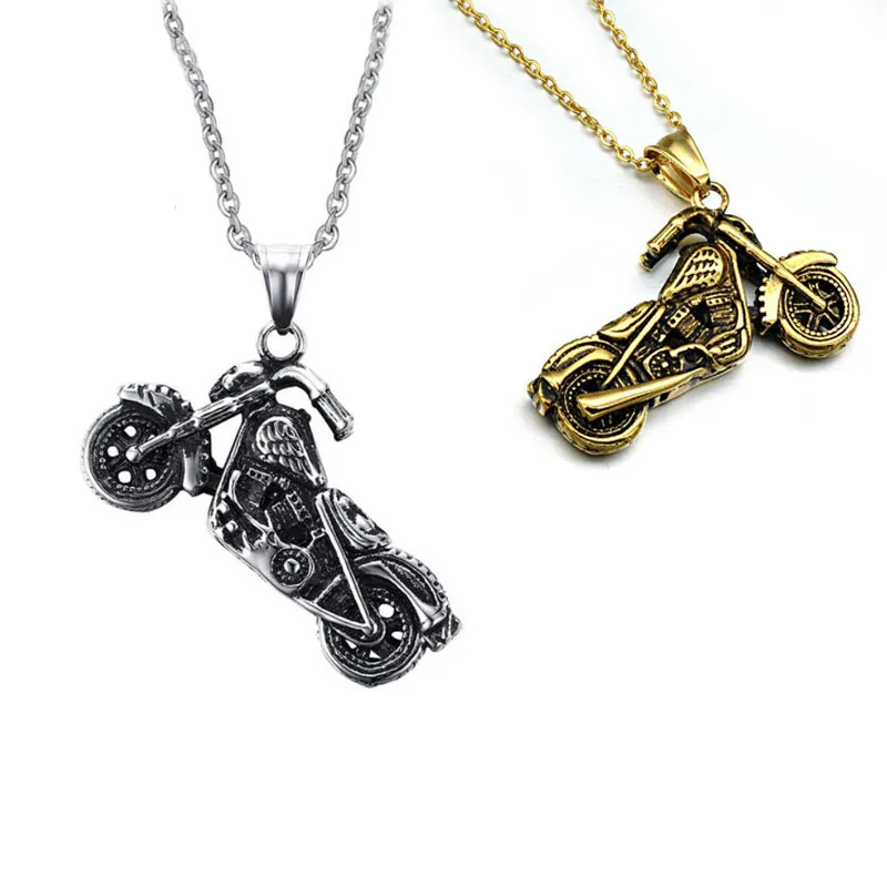 

19 Punk Car Ornament pendant Titanium steel casting motorcycle Auto Interior Rear View Mirror Decoration Accessories Car Hanging
