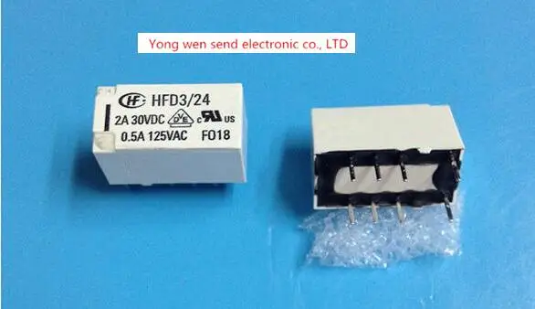 Лидер продаж Новинка HFD3/24 S HFD3 24 HFD324S 24VDC DC24V V Реле DIP8|Реле| |