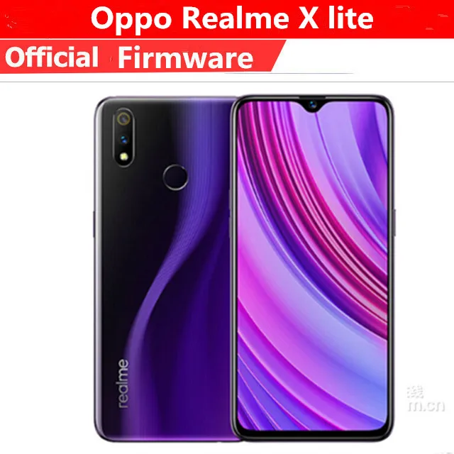 Оригинал Realme X Lite 4G LTE мобильный телефон Snapdragon 710 Android 9 0 6 3 &quot2340X1080 8 Гб RAM 128 ГБ ROM 25.0MP