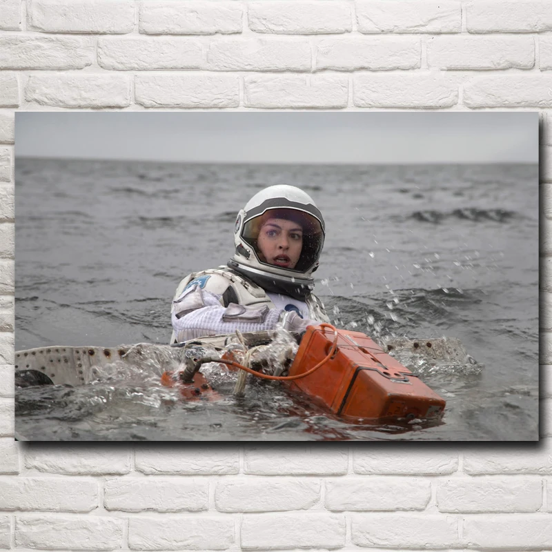 

Interstellar Anne Hathaway Women Actress Movie Art Silk Poster Home Decor Pictures 12x19 15x24 19x30 22x35 inch Free Shipping