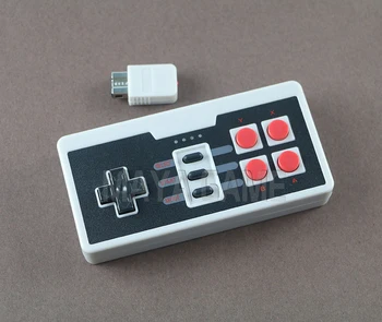 

Wireless USB Plug Play Gaming Controller Gamepad for Nintendo for NES Mini 4 Buttons Wireless controller With wireless Receiver