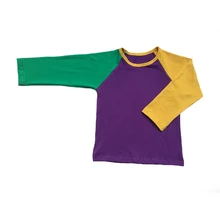 Орлеан; детская одежда в фиолетовую, зеленую и золотую полоску; праздничная одежда для маленьких девочек; Mardi Gras; одежда с оборками