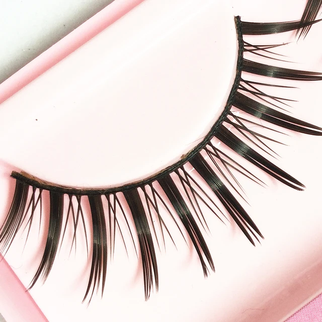 Cheap 1 Pair Women False Eyelashes Short Lashes Reusable Natural Eye Makeup Tools Handmade Cross Fake Eye Lashes For Beauty Cheap 1 Pair Women False Eyelashes Short Lashes Reusable Natural Eye Makeup Tools Handmade Cross Fake Eye Lashes For Beauty