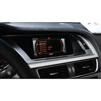 

For Audi A4 B8 A5 2013-2015 Car Console Warning Light Panel Cover Trim Sticker Stainless Steel Car Styling