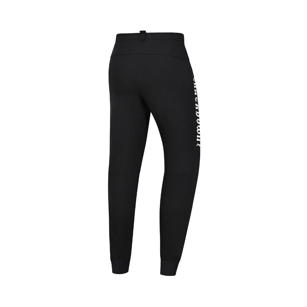 Li Ning мужские баскетбольные спортивные штаны BAD FIVE 82% хлопок 18% полиэстер подкладка