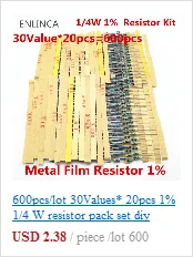 Wirewound Resistor 0.01 ~ 100K Valor Integral