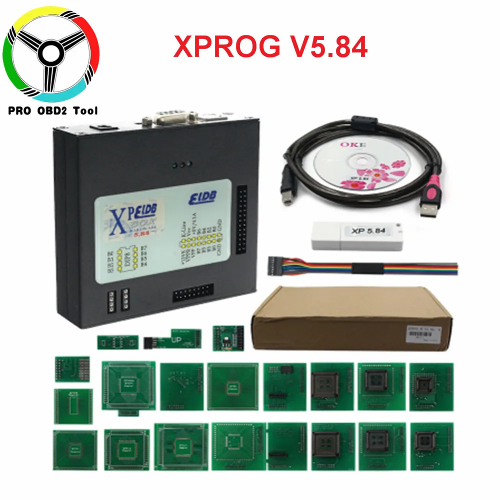 XPROG V5.84 добавить новую авторизацию с USB донглом нет необходимости активировать XPROG Box X-PROG M V5.84 лучше, чем другие XPROG