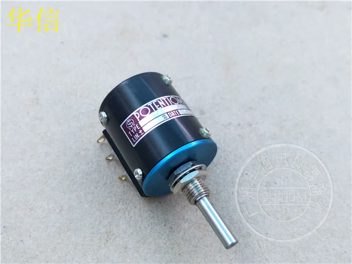 

Sakae 25HP-5B 5K 5 turn multi-turn wirewound potentiometer switch